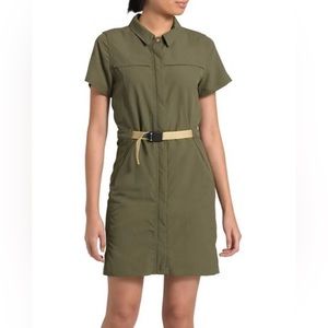 The North Face Women’s Class V Nylon Short Sleeve Dress Green Size Large